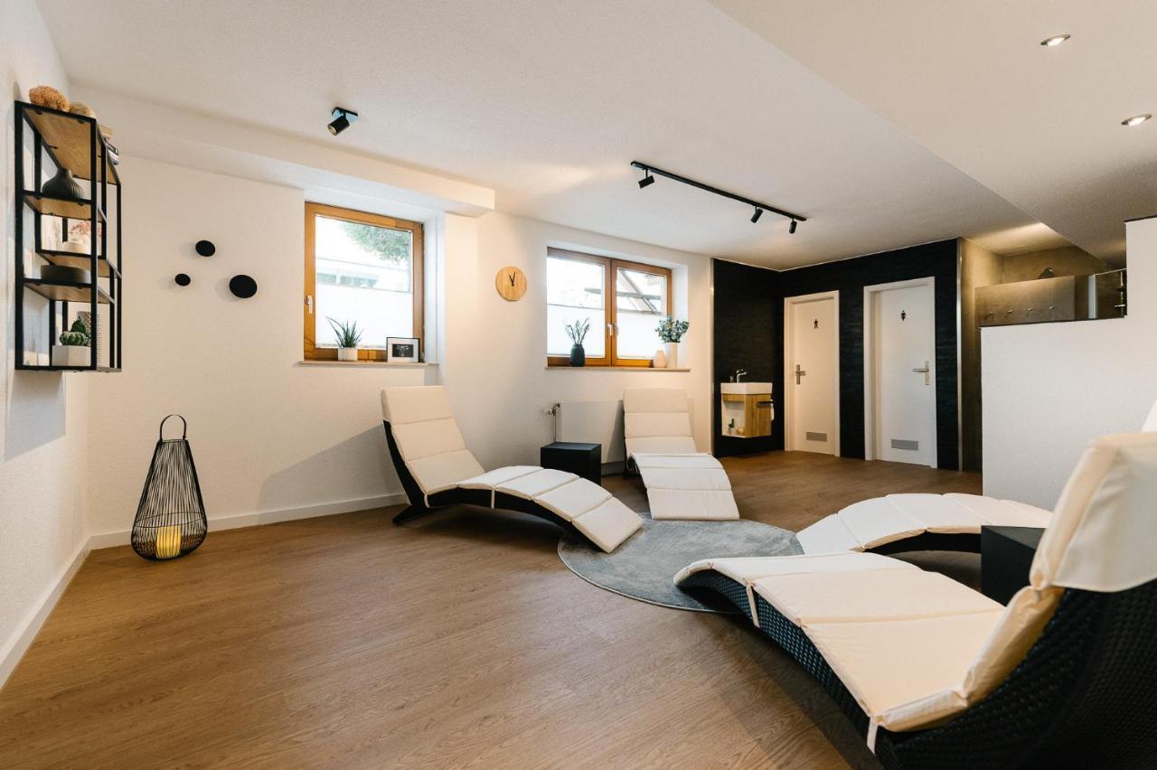 Moderne 3 Zi.-Fewo Scandi Style 70 Qm Naehe Freiburg Apartment Simonswald Bagian luar foto